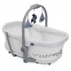 Chicco Baby Hug 5w1 Pro - łóżeczko, łóżeczko przenośne, leżaczek, krzesełko | White Cream