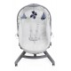 Chicco Baby Hug 5w1 Pro - łóżeczko, łóżeczko przenośne, leżaczek, krzesełko | White Cream