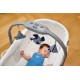 Chicco Baby Hug 5w1 Pro - łóżeczko, łóżeczko przenośne, leżaczek, krzesełko | White Cream