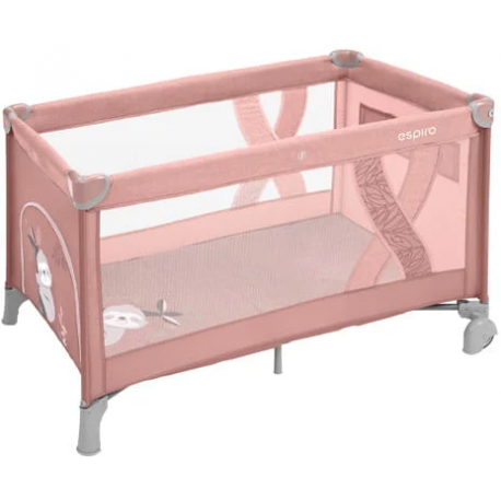 Espiro Simple - łóżeczko turystyczne | 08 Pink