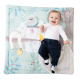 Chicco, First Dreams, Relax & Play Mat, interaktywna mata 2w1 z lampką i melodiami, sowa