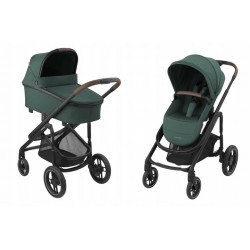 Maxi-Cosi Plaza + - wielofunkcyjny wózek, zestaw 2w1 - Essential Green