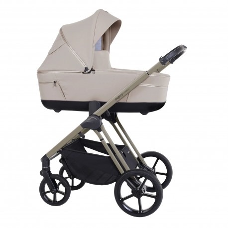 Espiro Miloo - wielofunkcyjny wózek dziecięcy, zestaw 2w1 219 white pearl