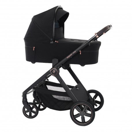 Espiro Only wózek 2w1| 410 stylish black