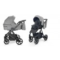 Milu Kids wózek dziecięcy 2w1 Lago Lux Mechanic Grey