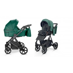 Milu Kids wózek dziecięcy 2w1 Lago Lux Tropical Green