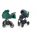 Milu Kids wózek dziecięcy 2w1 Lago Lux Tropical Green